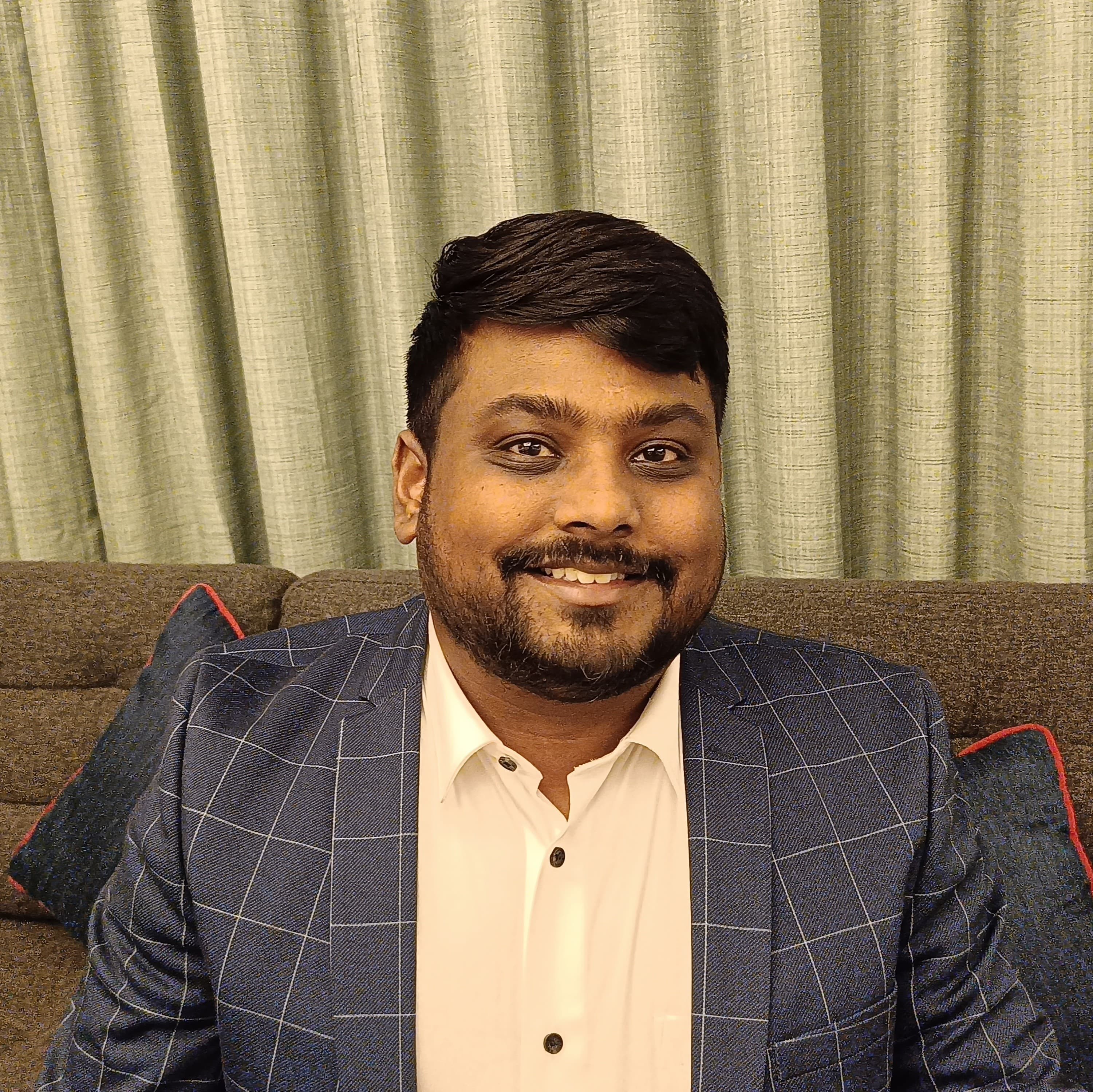 Portrait of Karthick Jonagadla, Co-Founder & CEO